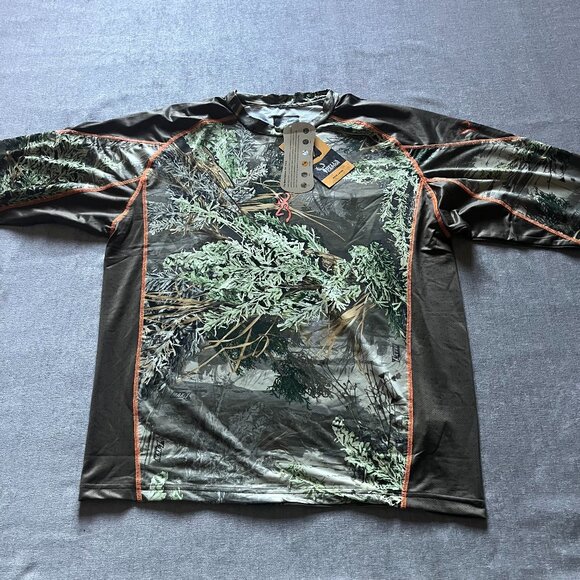 Browning Hells Canyon Long Sleeve Hunting Shirt Men Large  Camo Speed A-Tacs NEW - Picture 1 of 8